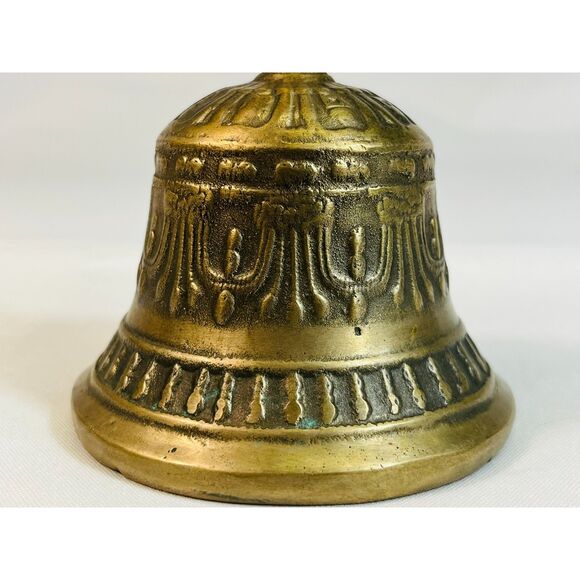 Tibetan Buddhist Meditation Bell Brass Zen Buddha Prayer - Picture 5 of 7